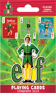 MasterPieces - Elf, The Movie, Playing Cards - 54 Card Deck