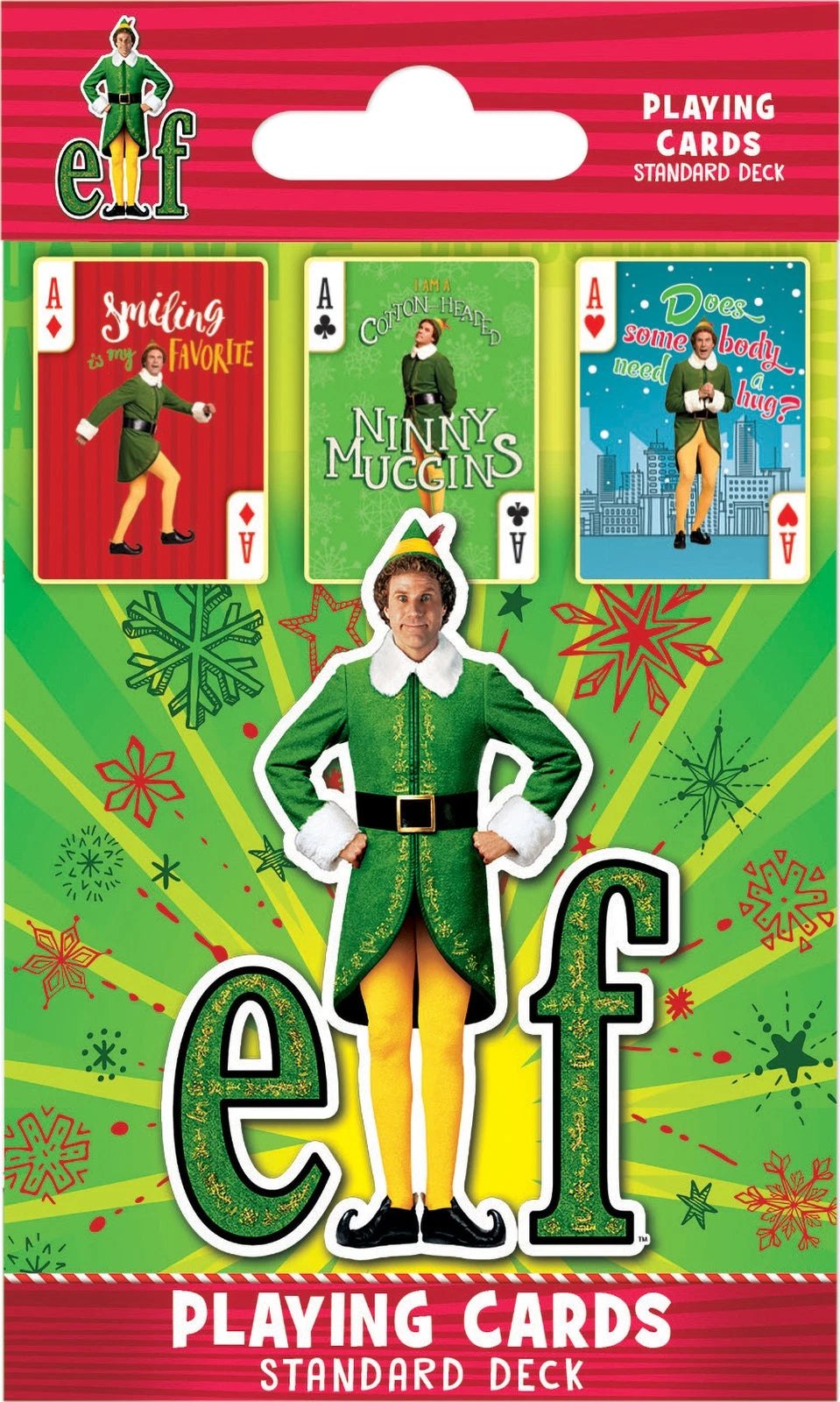 MasterPieces - Elf, The Movie, Playing Cards - 54 Card Deck