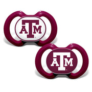 BabyFanatic - Texas A&M Aggies - Officially Licensed NCAA Pacifier 2-Pack