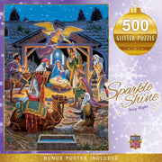 Masterpiece Sparkle and Shine Holy Night 500 Piece Jigsaw Puzzle (31585)