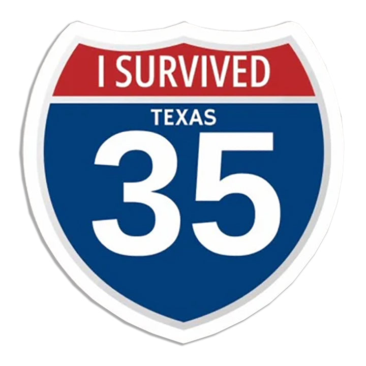Sticker - I Survived 35