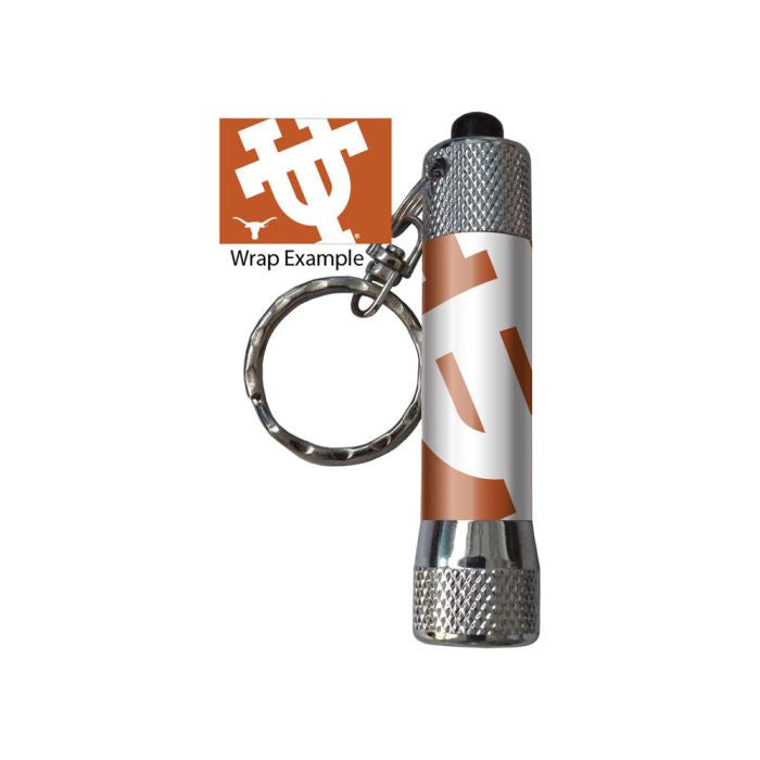 Texas Longhorn Mini Flashlight Key Ring (S71341)