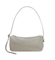 Baggu Nylon Loaf Bag - Sage Stripe