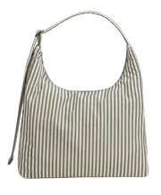 Baggu Nylon Shoulder Bag - Sage Stripe