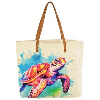 Cott N Curls Seabound Turtle Tote