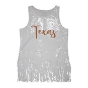 Texas Longhorn Capri Designs Sequin Fringed Tank (KW05TEX2408)