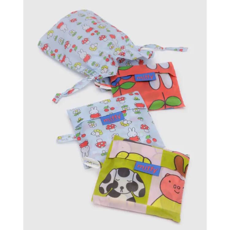 Baggu Standard Reusable Bags Set of 3 - Miffy