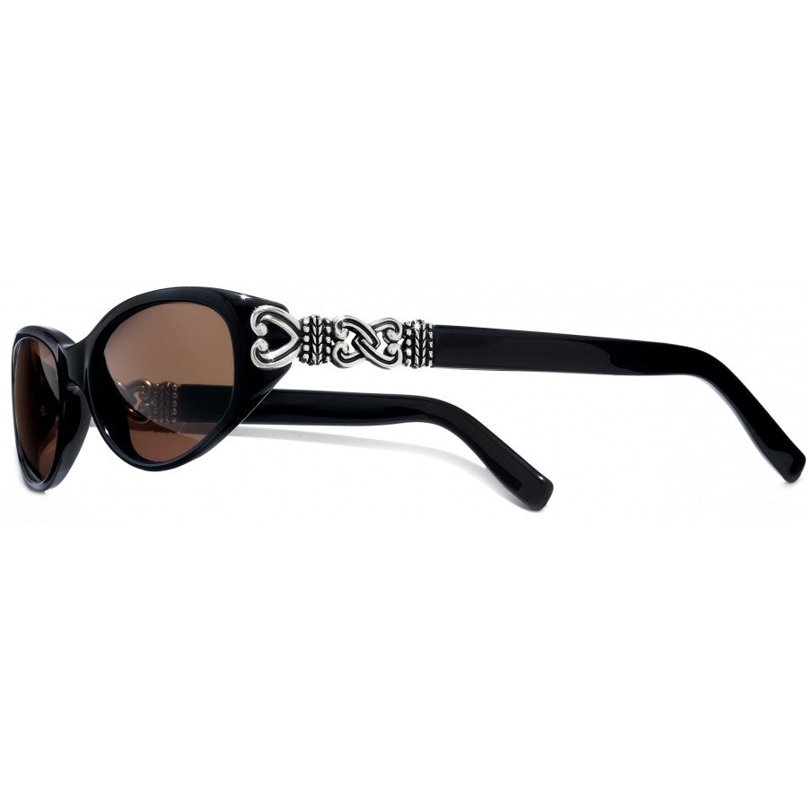 Brighton Sabrina Sunglasses (BLK)