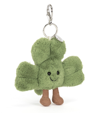 Jellycat Amuseable Siofra Shamrock Bag Charm