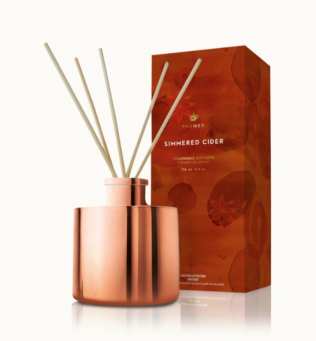 Thymes Simmered Cider Petite Reed Diffuser