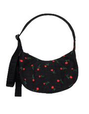 Baggu Small Nylon Crescent Bag - Painted Wildflower