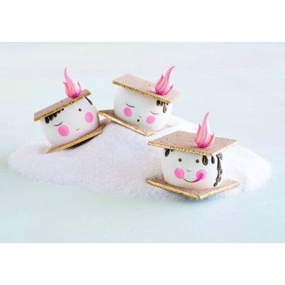 Glitterville Smore Resin Ornament (3 Styles)(VI0177)