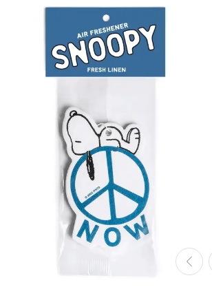 Snoopy Peace Now Air Freshener
