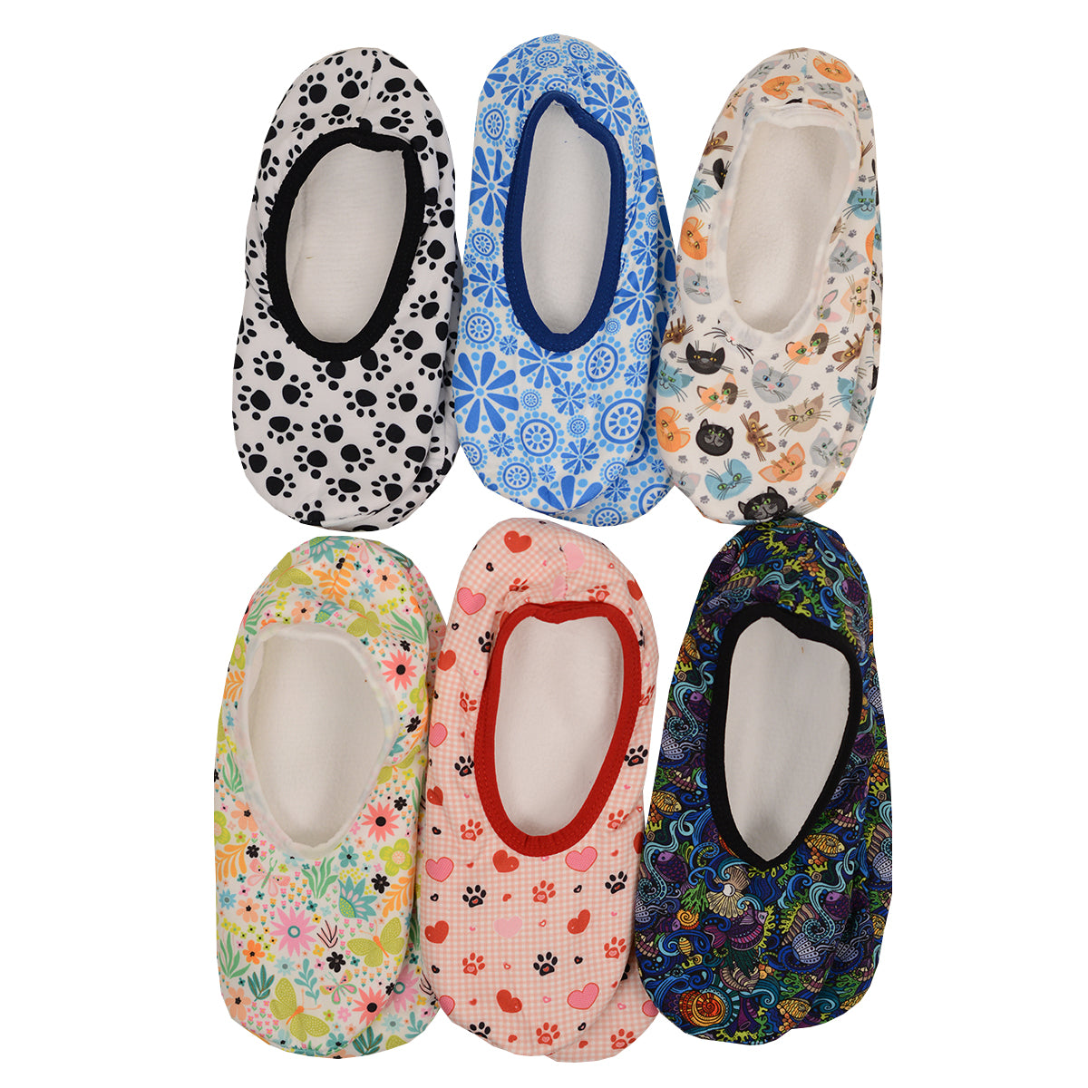 Snoozies Skinnies Lightweight Slipper Socks (GRP 3)