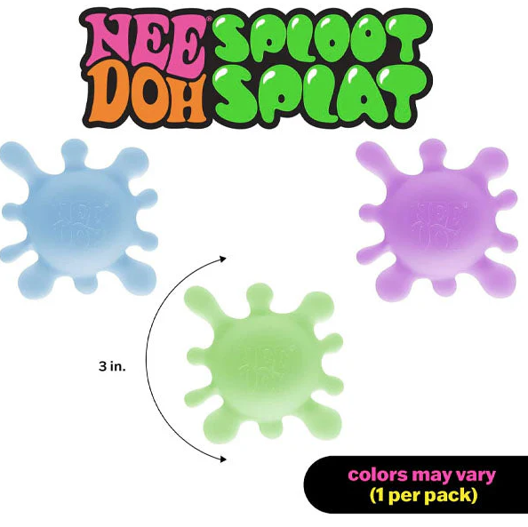 Sploot Splat NeeDoh (Color Chosen At Random)