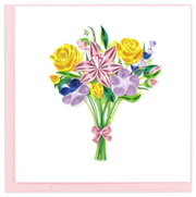 Spring Bouquet Quilling Card