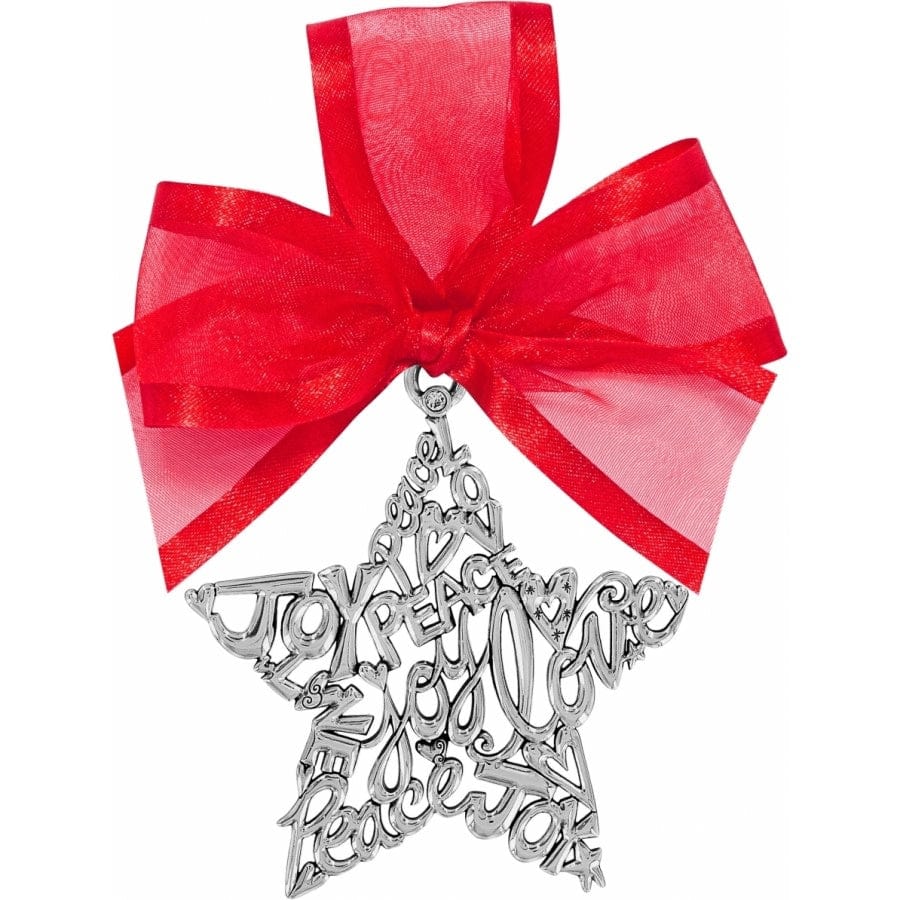 Brighton Heart Star Glee  Ornament (SLV)