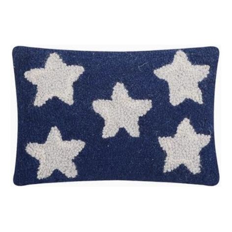 Peking Handicraft Patriotic Stars Hook Pillow