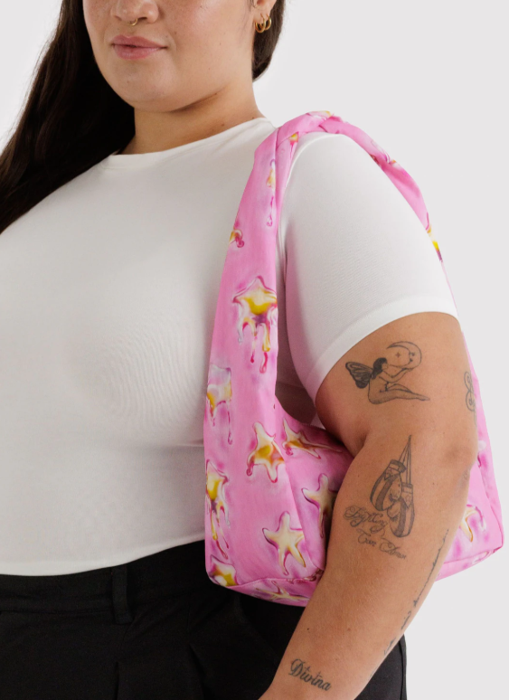 Baggu Small Nylon Meringue Bag - Dancing Stars