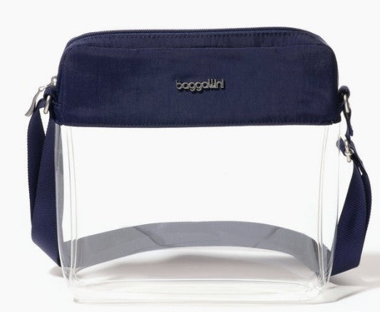 Baggallini Clear Stadium Crossbody (Multiple Colors)