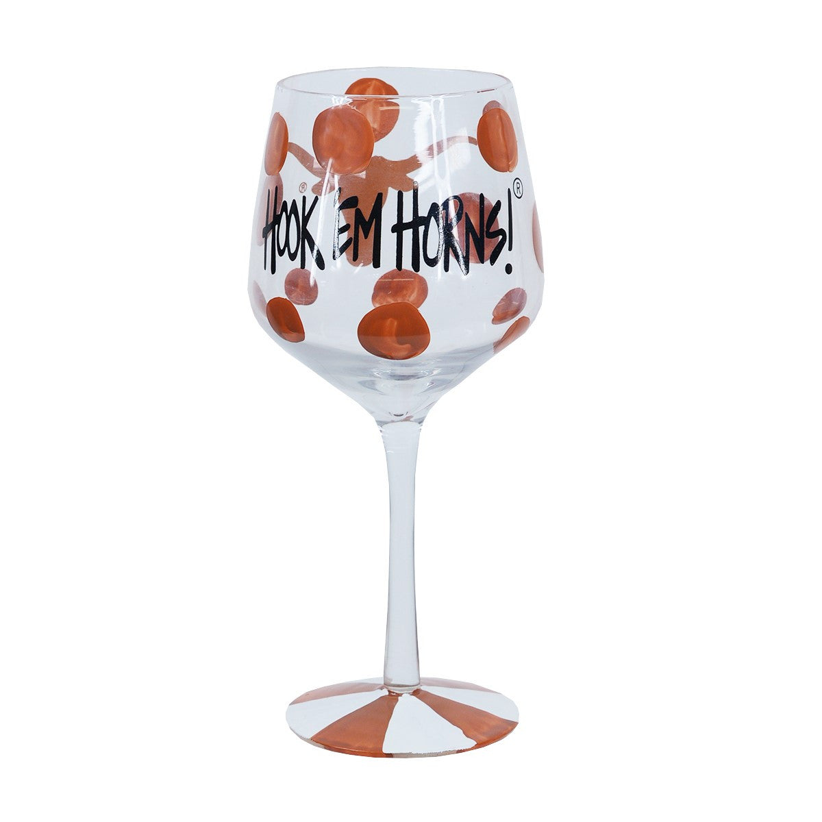 Texas Longhorn Stem Glass (52553)