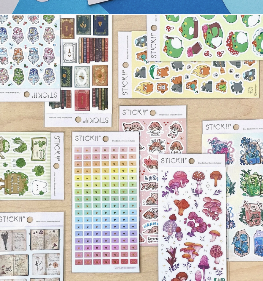 Stickii Random Single Sticker Sheet