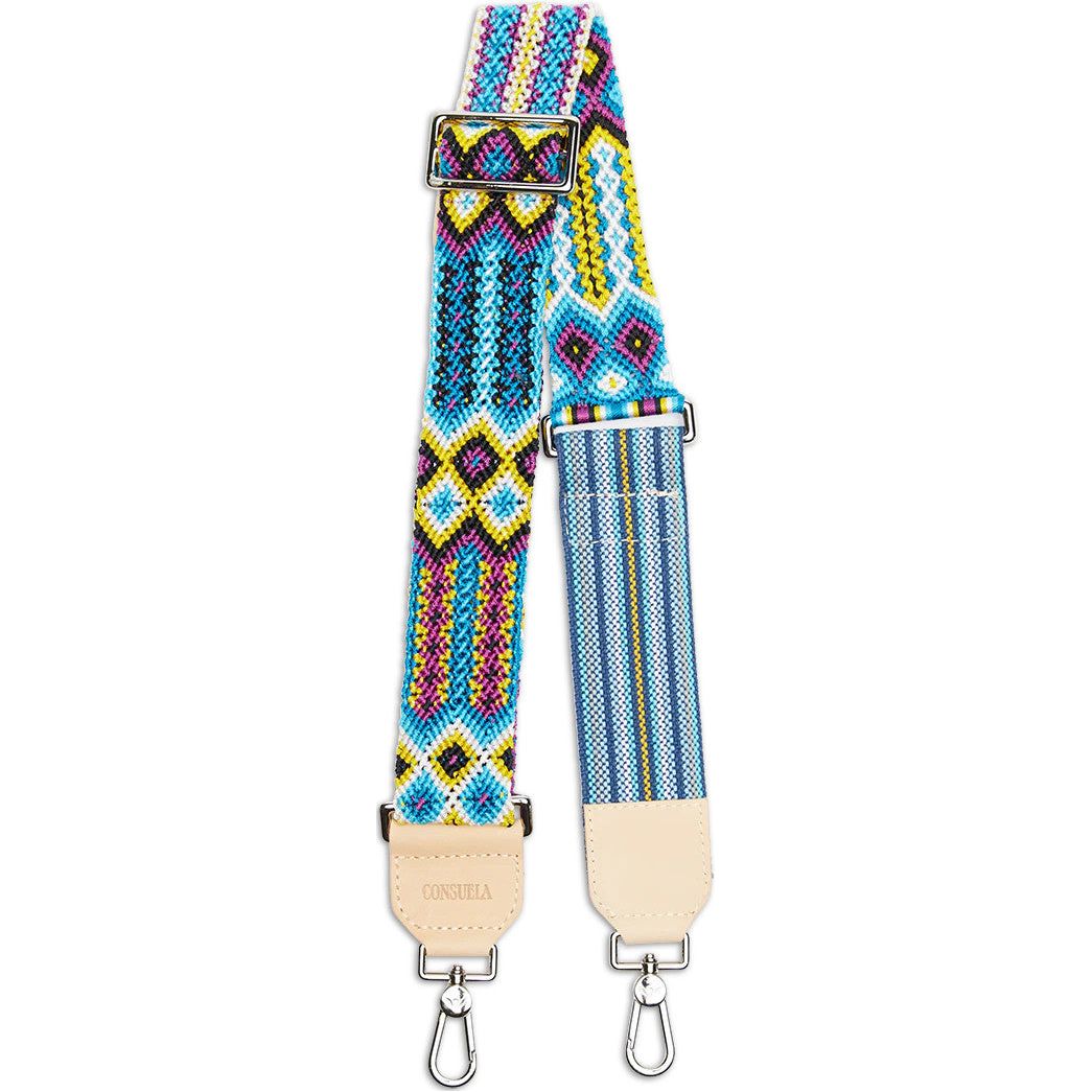Consuela Blueberry Woven Crossbody Strap