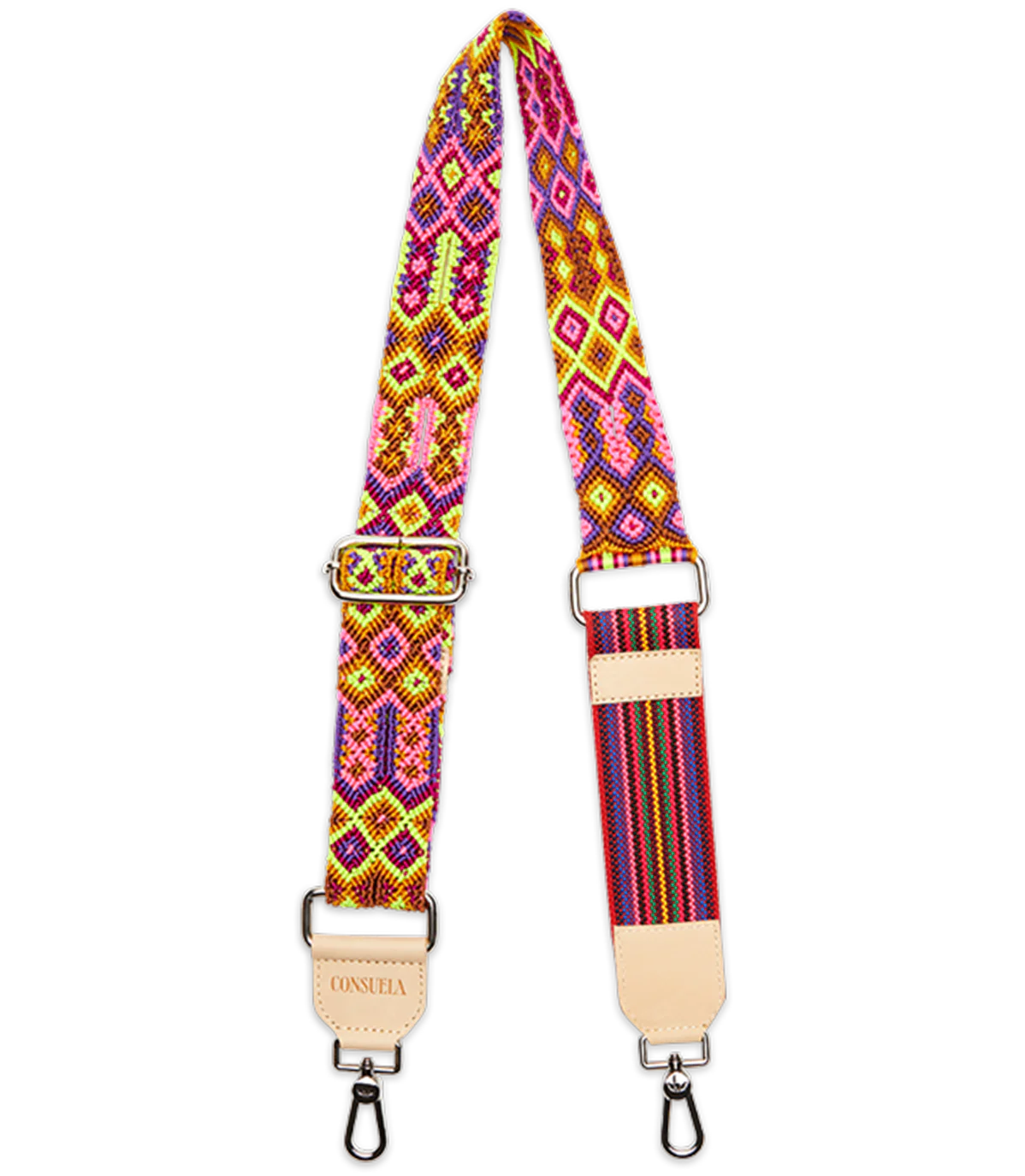 Consuela Bubbles Friendship Bracelet Wide Woven Crossbody Strap (XBSP2094BBLEOS)