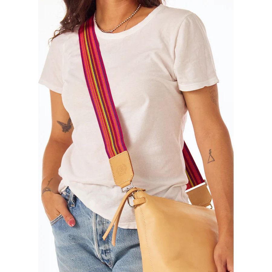Consuela Bubbles Stripe Wide Webbing Strap