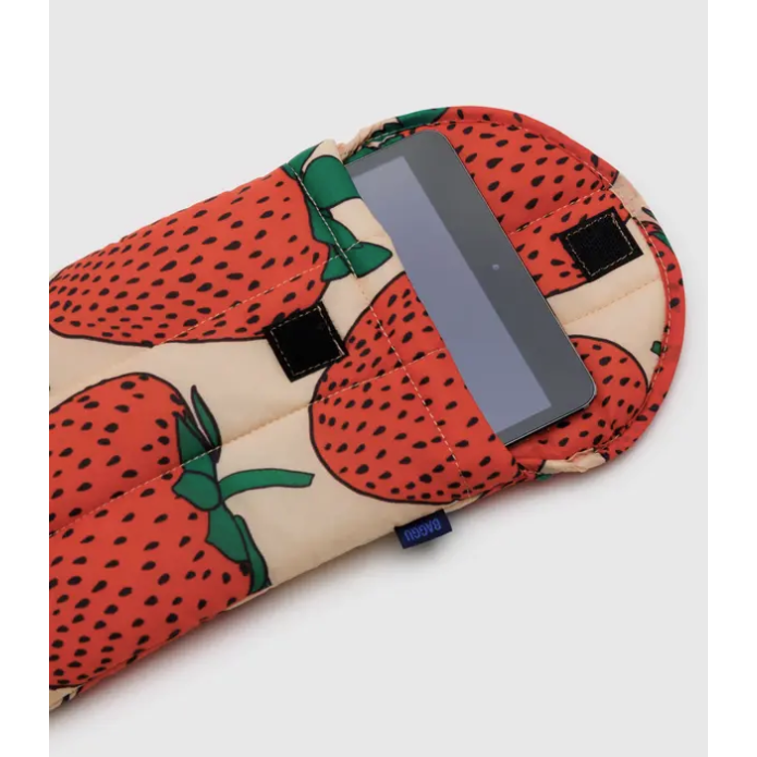 Baggu Puffy Tablet Sleeve 8" - Strawberry
