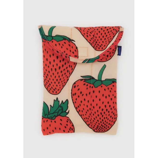 Baggu Puffy Tablet Sleeve 8" - Strawberry