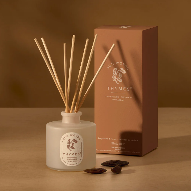 Thymes The Hours Edit Sun Woven Petite Diffuser