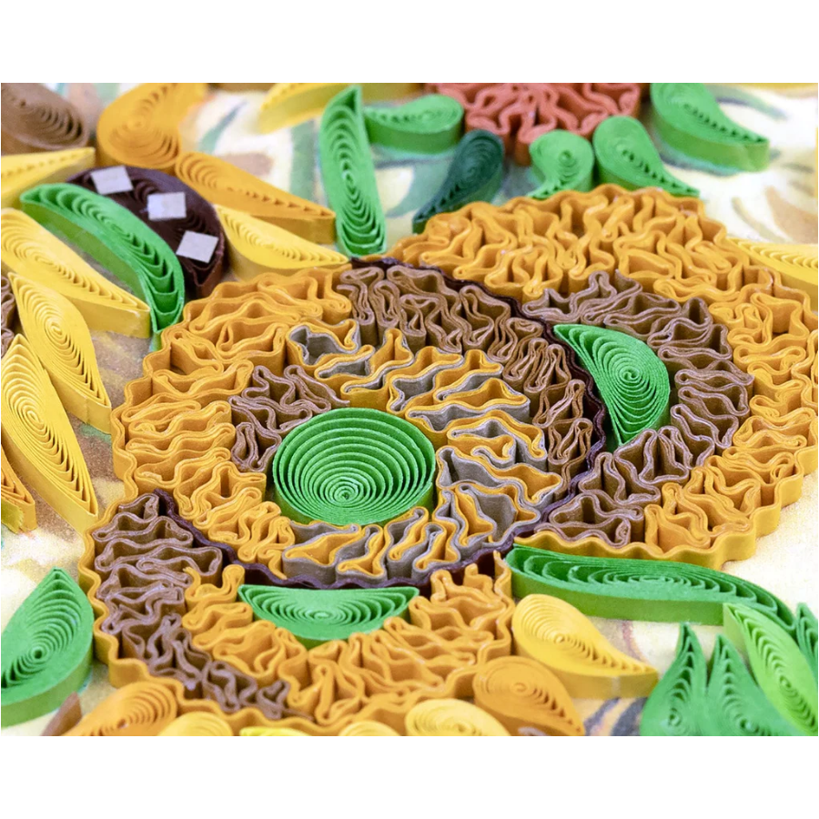 Van Gogh Sunflowers Quilling Card