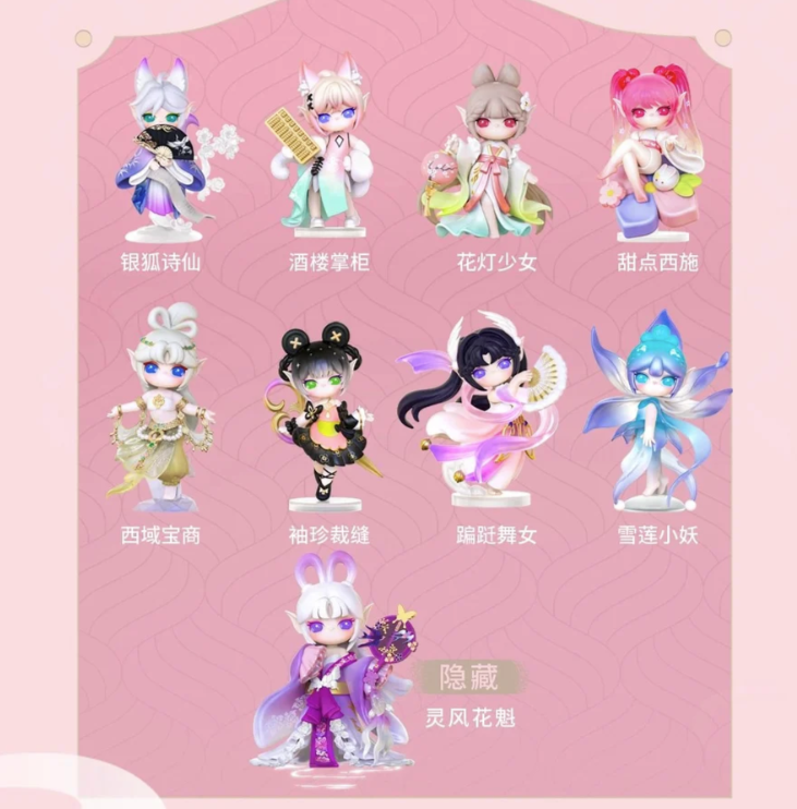 Suri Wind Town Series Mystery Box Blind Box Toy Figure