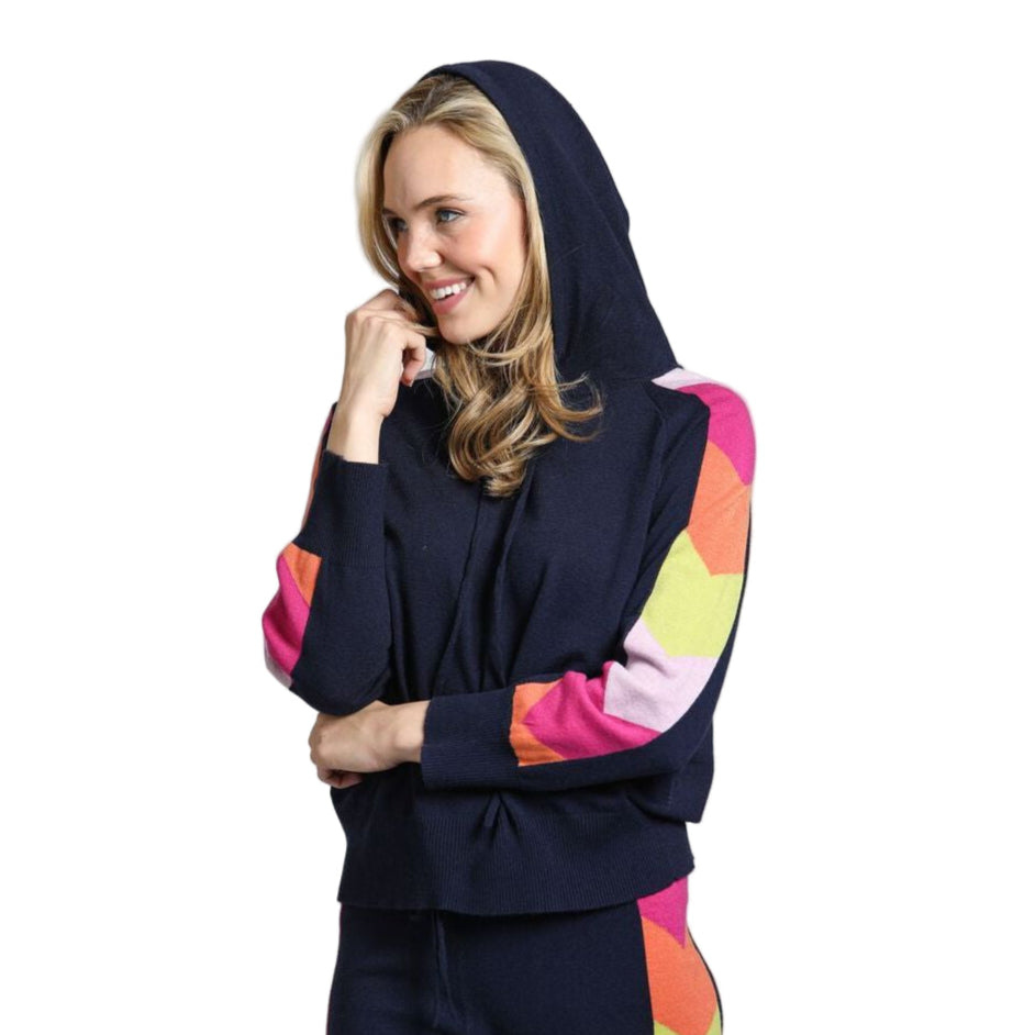 APNY Colorful Side Stripe Hoodie (SW122A)