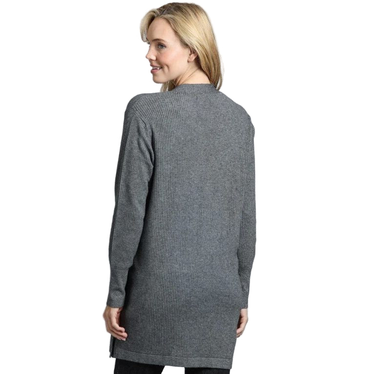 APNY Heather Grey Knit Cardigan