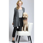 APNY Heather Grey Knit Cardigan