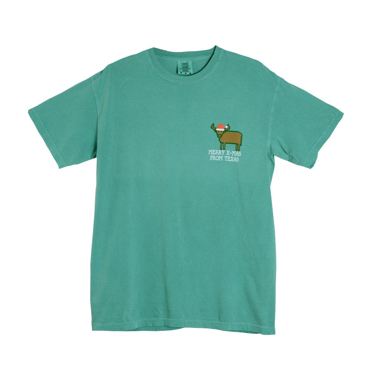 Austin Hometown Steer Ugly Christmas Sweater Tee