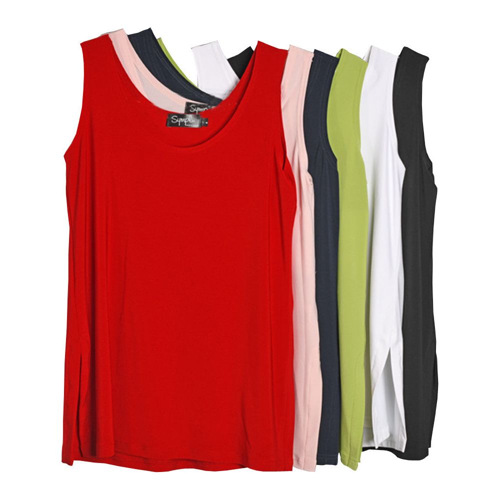 Sympli Go To Knit Layering Tank (6 Colors) (21120R)
