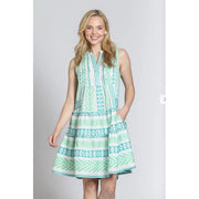 APNY Tiered Pocket Dress Pintuck Details