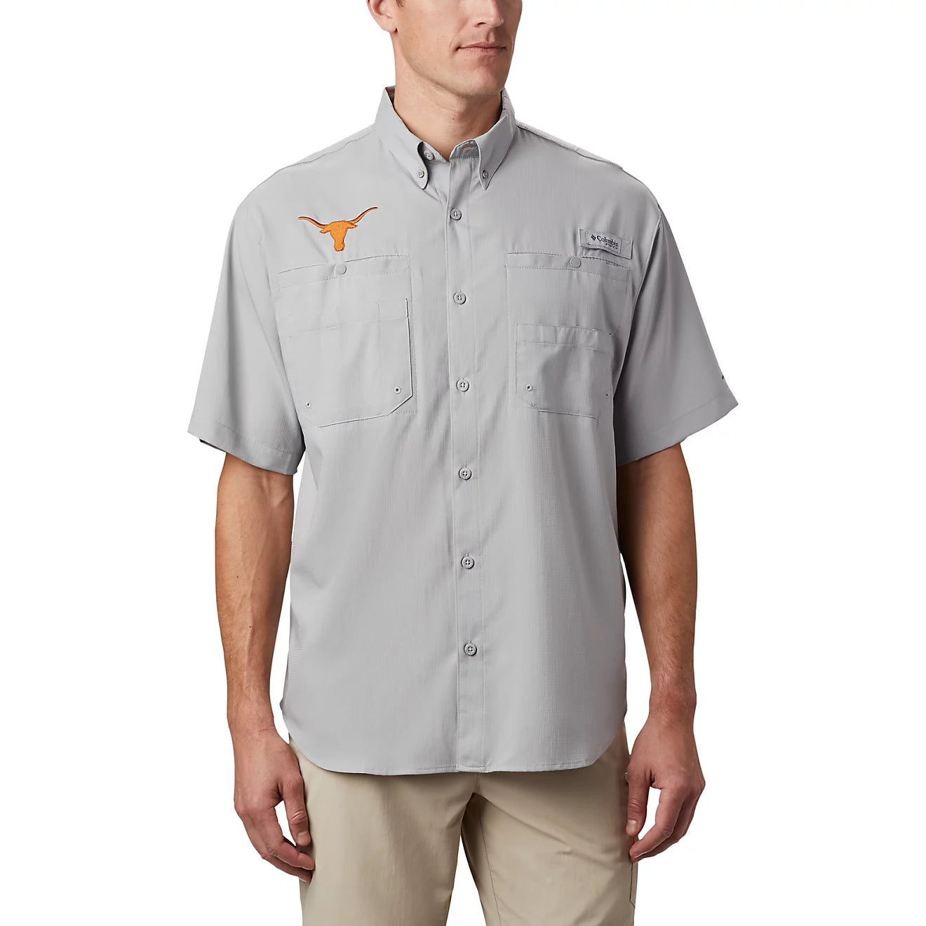 Texas Longhorn Columbia Tamiami Shirt (4 Colors)