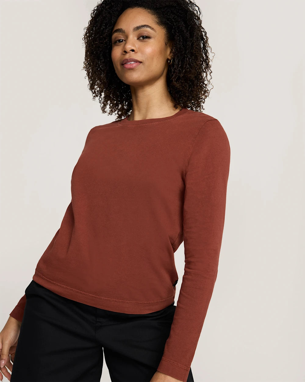 Pendleton Ladies' Deschutes Long Sleeve Solid Tee (4 Colors)(TB380)