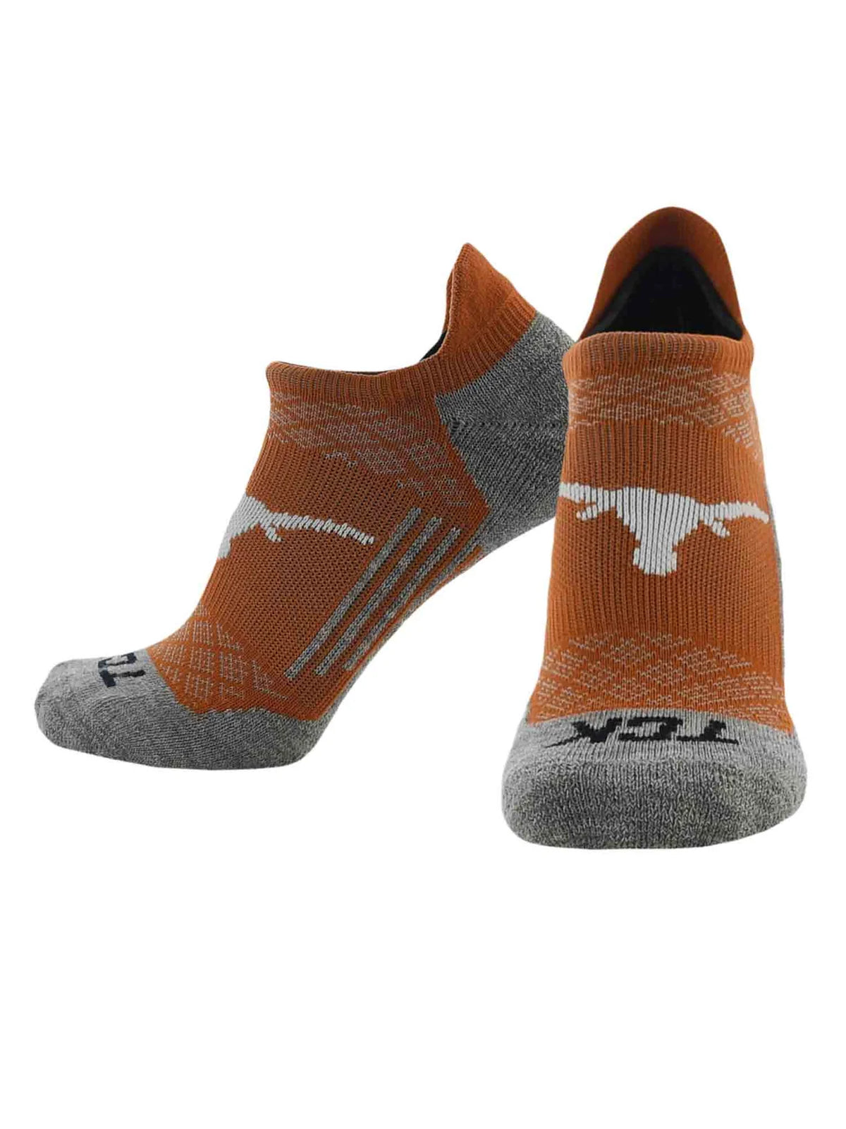 Texas Longhorn TCK Low Cut Adult Socks (LR3190-CLC-578)( 2 sizes)