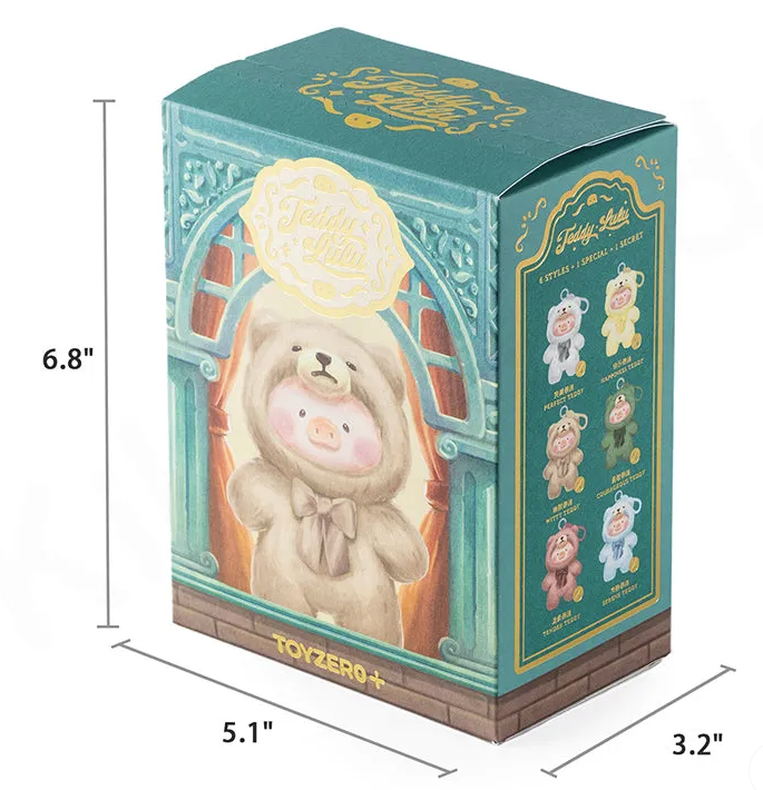 Lulu The Piggy Vintage Teddy Shop Plush Pendant Blind Box