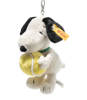 Steiff Snoopy Tennis Keychain