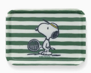 Three Potato Four Snoopy Tennis Vintage Style Tray
