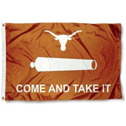 Texas Longhorn Come And Take It Flag