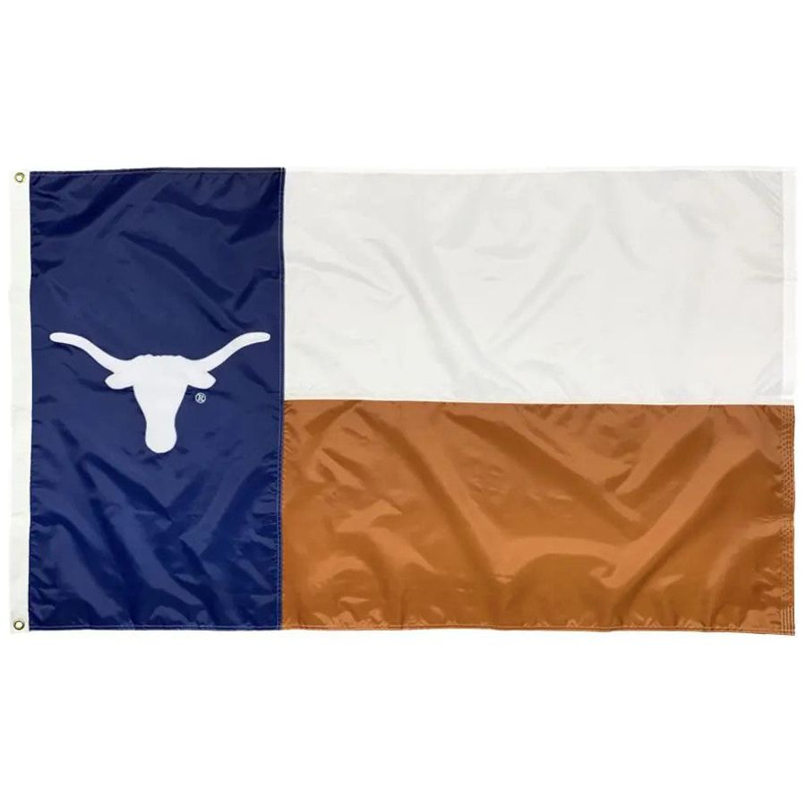Texas Longhorn Applique Texas State Flag (13030566)