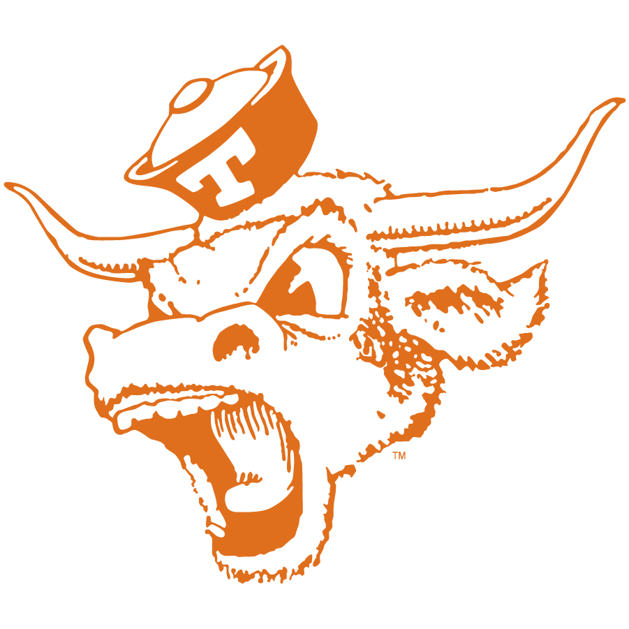 Texas Longhorn 6 x 6 Angry Bevo Sailor Vault Decal (F0696821)