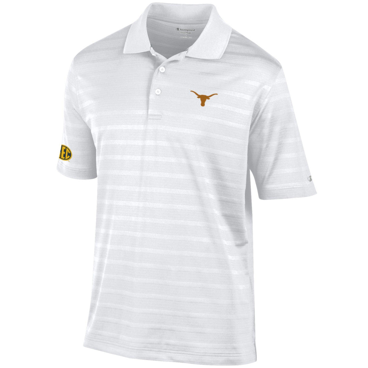 Texas Longhorn SEC Tone On Tone Textured Polo (3 Colors)